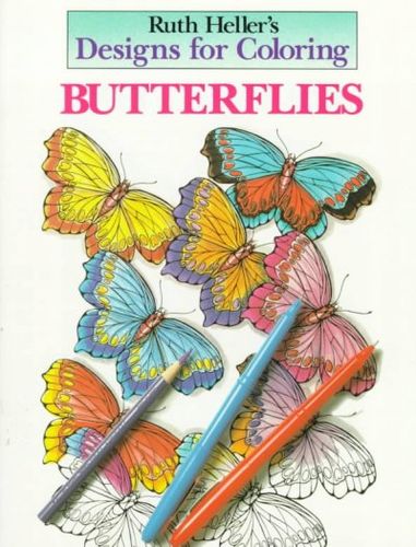 Ruth Heller's Designs for Coloring Butterflies
