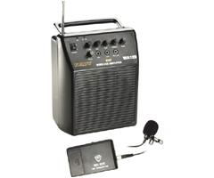 Single-Channel VHF Wireless Portable PA System with Lavaliere Microphone - Frequency A3, 202.400MHz