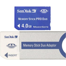 4GB Memory Stick Pro DuoTM Memory Cardmemory 