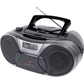 Portable MP3 CD/CD Boombox With Cassette And AM/FM Radioportable 