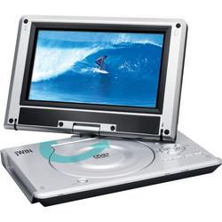 9" Portable DVD Player With Swivel Screen And SDTM/MMC Card Slotportable 