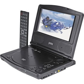 7" Widescreen TFT LCD Slim Portable DVD Player
