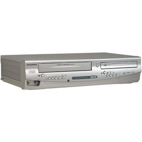 Dual Deck Progressive Scan DVD / 4-Head VCR