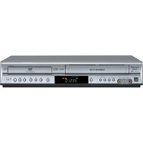 Silver DVD/VHS Combo Player