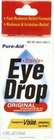 Eyedrop Pure-Aid .5Oz Original Case Pack 24eyedrop 