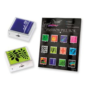 Suzanne Designs - Fashion Pill Boxes Case Pack 48suzanne 
