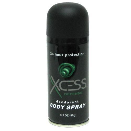 Xcess deodorant body spray 24 hour protection Case Pack 24