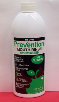 Prevention Non-Alcoholic Mouth Rinse Case Pack 12