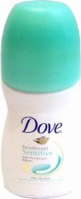 Dove Roll On Deodorant 50 ml Sensitive Case Pack 96