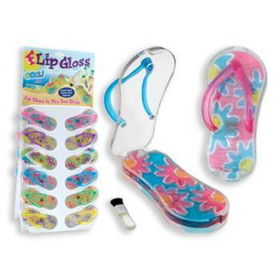 Flip-Flop - Lip Gloss With Counter Display Case Pack 72
