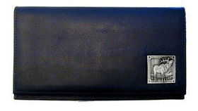 Deluxe Leather Checkbook Cover - Elkleather 