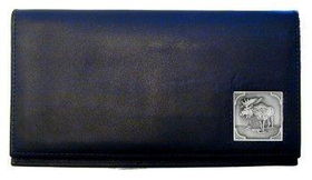 Deluxe Leather Checkbook Cover - Mooseleather 