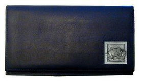 Deluxe Leather Checkbook Cover - Bisonleather 