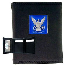 Tri-fold Wallet - Navytri 