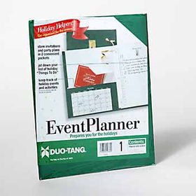 Holiday Helper Event Planner with Pocket Folder Case Pack 120holiday 