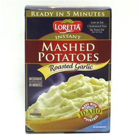 Loretta Roasted Garlic Mashed Potatoes 12/7.2 Oz Case Pack 12