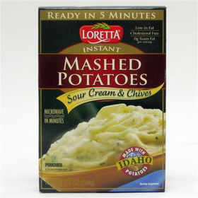 Loretta Sour Cream & Chive Mashed Potatoes Case Pack 12loretta 