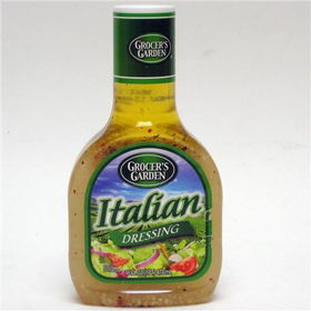 Grocer's Garden Italian Salad Dressing 12/16 oz. Case Pack 12