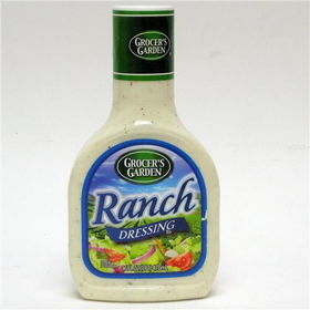 Grocer's Garden Ranch Salad Dressing 12/16 oz. Case Pack 12