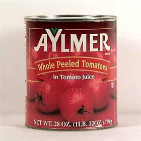 Alymer Tomatoes Whole Peeled Case Pack 24