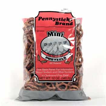 Pennysticks Brand Mini Pretzels Case Pack 12