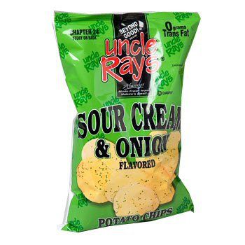 "Uncle Rays" Sour Cream & Onion Potato Chips Case Pack 20uncle 