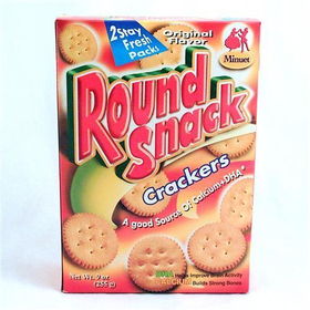 Minuet Round Snack Cracker Case Pack 12