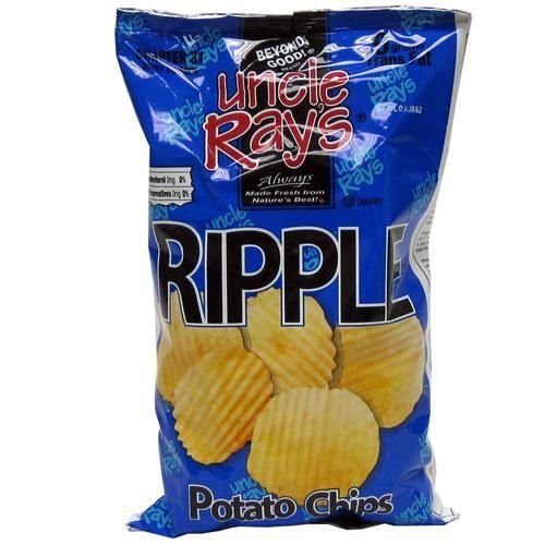 Uncle Ray's Ripple Potato Chips Case Pack 20uncle 