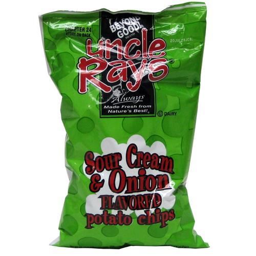 Uncle Ray's Sour Cream & Onion Potato Chips Case Pack 20uncle 