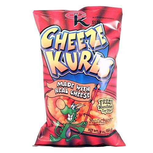 Cheese Kurl Crunchy Kurls Case Pack 15cheese 