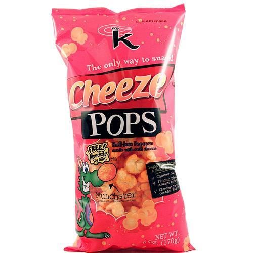 Cheese Kurl Hulless Cheese Popcorn Puffs Case Pack 12cheese 