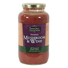 Savory Collection Mushroom & Wine Pasta Sauce Case Pack 12