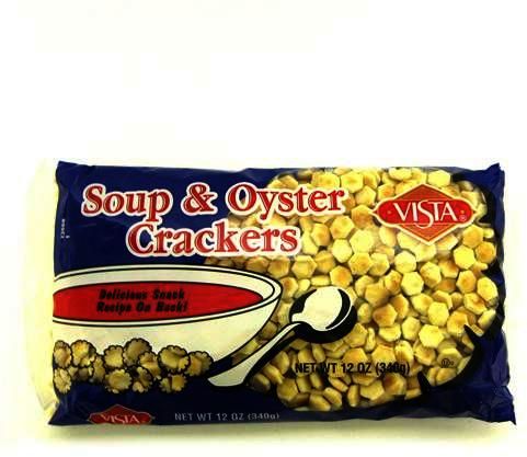 Vista Bagged Oyster Crackers Case Pack 12