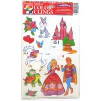 Fairy Tales Window Clings Decorations Case Pack 96