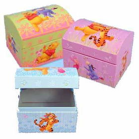 Winnie The Pooh Dome Box In 3 Assorted Designs Case Pack 336