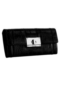 Women's Black/Noir Leather Wallet
