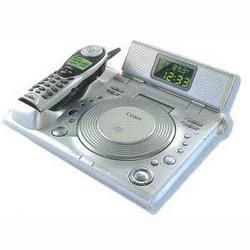CD Player with Dual Alarm Cloc