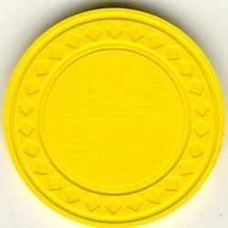 100 Super Diamond Clay Composite Chips - Yellow