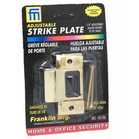 Adjustable Strike Plate Case Pack 120adjustable 