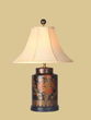LACQUER JAR LAMP C/16BLB 8.5'