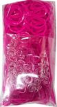 Loom 600Ct Rubber Band Refill - Rose + 25 S-Clips