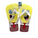 Sponge Bob Flip Flops Beach Style Sandals Slippers- Child Shoe Size: 6