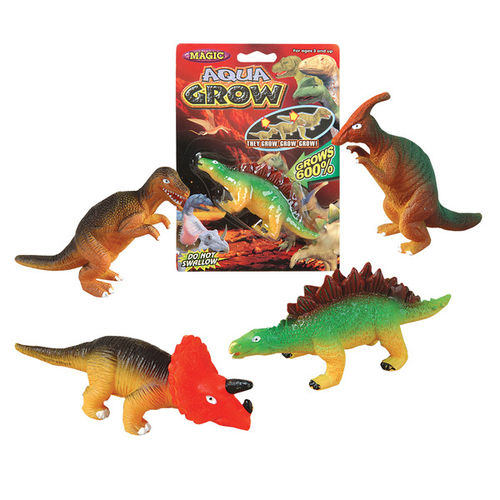 5"" Assorted Medium Growing Dinos Case Pack 12