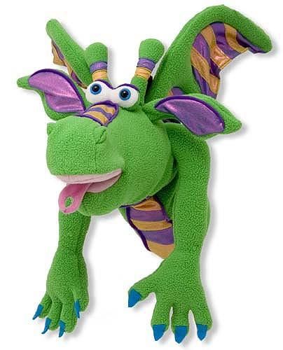 Smoulder the Dragon Puppet