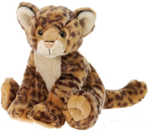 Lazybeans - 10"" Sitting Leopard Case Pack 12