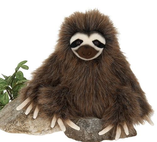 7"" Sitting Three Toed Sloth Case Pack 24