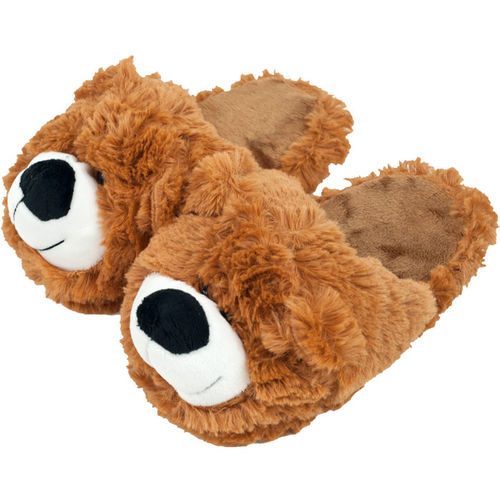 Cuddlee Pet SLIPPERS - Teddy Bear - Small