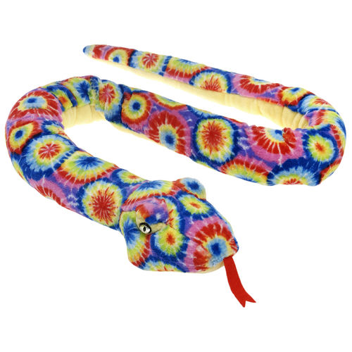 61"" Tie Dyed Plush Snake Case Pack 24