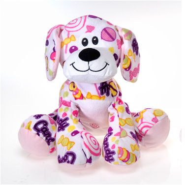 Fiesta Sweets - 10"" Pink N' Purple Candy-Dog Case Pack 15
