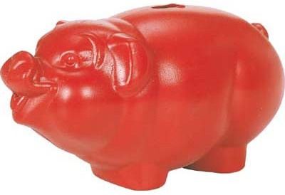 Piggy Banks Plastic Ast Case Pack 24